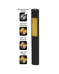 Nightstick NSP-1168 Lygte med hvidt og gult lys (150 lumen) LED