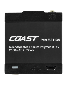 COAST ZX600 wiederaufladbarer Akku für PM200, PM500R und PM550