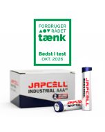 Japcell Industrial AAA/LR03-Alkalibatterien – 40 Stück