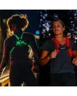 COAST LH150 Version 2.0 Wiederaufladbare LED Hi-Vis Leuchtweste, 6+ Farbmodi, Reflektierend mit Neu & Verbessert 18 Stunden LAUFZEIT