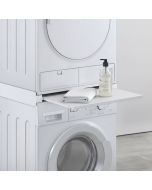 Stapelgestell mit ausziehbarem Fachboden (8 kg) für Waschmaschine/Trockner