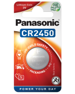 Panasonic CR2450 Lithium-Knopfzelle (1 Stück)