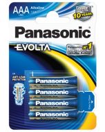 Panasonic Evolta Alkaline AAA / LR03 / Micro Batterien 4 Stück.