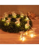 Goobay Lichterkette "Rentier" mit 10 LED Licht weiß